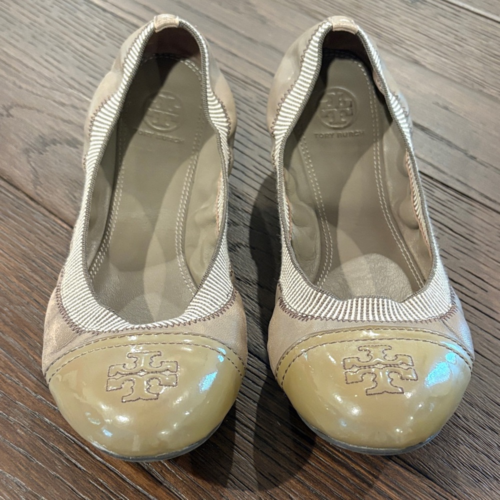 Tory Burch Cap Toe Flats
